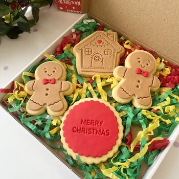 Gingerbread Biscuit Gift Box, 3 of 4