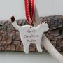 Personalised Christmas Cat Decoration, thumbnail 2 of 3