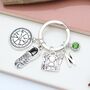 Hiking Personalised Keyring Walking Gift, thumbnail 1 of 11