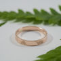 Woodland Rings In 18ct Rose Eco Gold, thumbnail 2 of 8