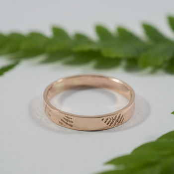 Woodland Rings In 18ct Rose Eco Gold, 2 of 8