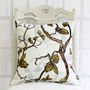 Inky Branches And Leaves Botanical Cushion, thumbnail 2 of 3