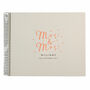 Personalised Spiral Bound Wedding Guest Book, thumbnail 5 of 12