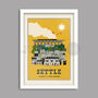 Settle Yorkshire Dales Poster Print, thumbnail 4 of 4