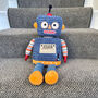 Personalised Robot Soft Toy, thumbnail 1 of 2