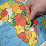 Countries Of Africa Wooden Jigsaw Puzzle, thumbnail 2 of 5