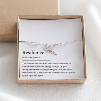 Resilience Gift Hummingbird Bracelet, 6 of 6