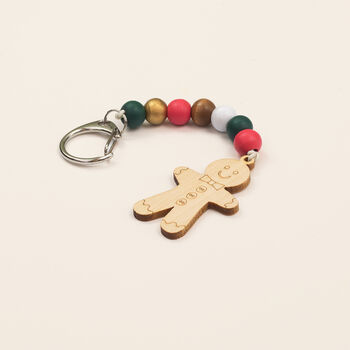 Make Your Own Gingerbread Keyring Kit, 7 of 8