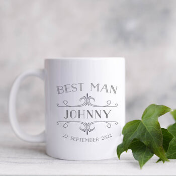 Best Man Personalised Mug, 4 of 5