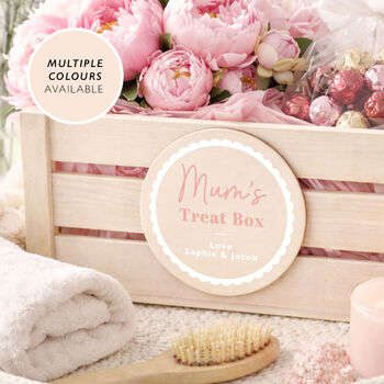 Personalised Luxury Treat Box For Mum Personalised Gift Crate Mothers Day Gift Idea, 4 of 9
