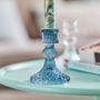 Harlequin Glass Candlestick, thumbnail 2 of 6