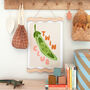 Peas In A Pod Twin Nursery Print, thumbnail 3 of 9