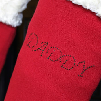 Luxury Personalised Christmas Stocking In Many Sizes, 8 of 12