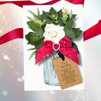 Scented Ruby Wedding Personalised Anniversary Card, 6 of 10
