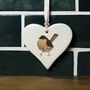 Wren Ceramic Heart, thumbnail 1 of 3