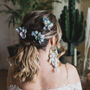 Savannah Wedding Flower Hair Pins, thumbnail 3 of 6