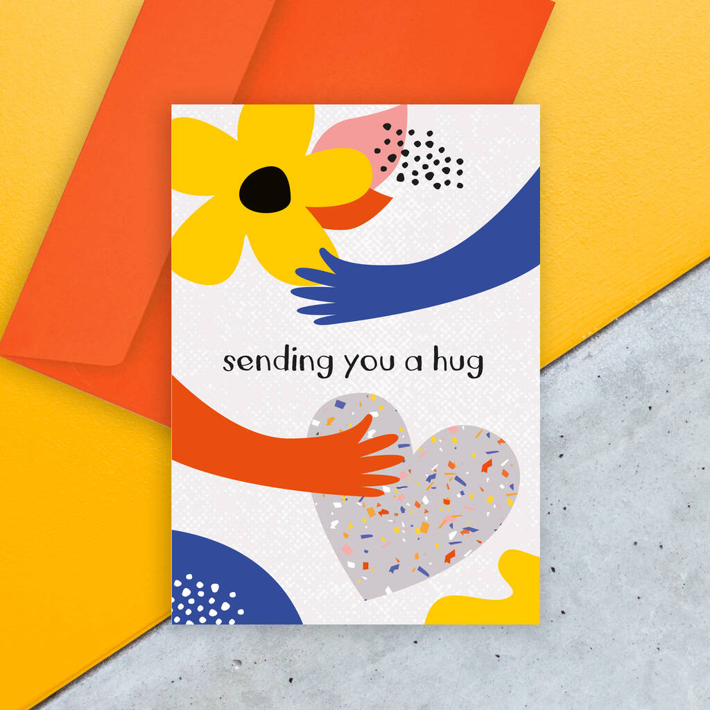 Sending You A Hug Card, 1 of 2