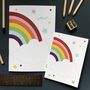 Rainbow A5 Notebook Or Notebook Set, thumbnail 1 of 9