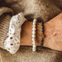 Four Leaf Clover Gemstone Gold Plated 18 K Bracelet Collection, thumbnail 8 of 11