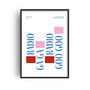 Radio Ga Ga Queen 1980's Music Giclée Art Print, thumbnail 1 of 3