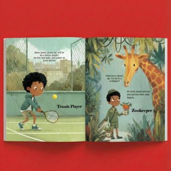 Personalised Future Career Book For Kids, 5 of 9