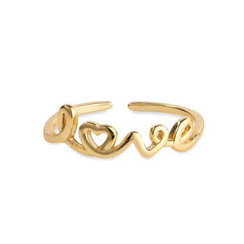 14 K Gold Promise Love Ring Set, 6 of 12