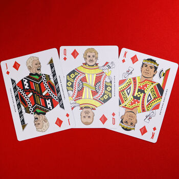 Man United Playing Cards, 4 of 12