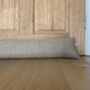 Draught Excluder, Natural Jute Draft Stopper, thumbnail 2 of 6