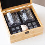 Couples Name Engraved Whisky Glass And Ice Cube Box Set, thumbnail 5 of 6