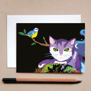 Cat Greeting Cards, Kitty Greeting Cards, 2 of 8