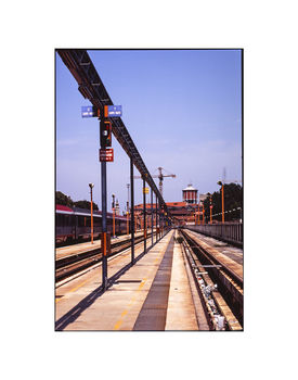 Deserted Train Station Photographic Art Print, 3 of 4