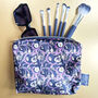 The Gold Decortive Thistle Makeup Bag, thumbnail 1 of 3