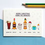 Personalised Family Christmas Cards Pack Of 10, thumbnail 5 of 8