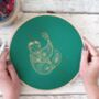 Green Sloth Embroidery Kit, thumbnail 5 of 7