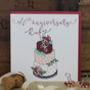 Ruby Wedding Anniversary Card Luxury, thumbnail 2 of 2