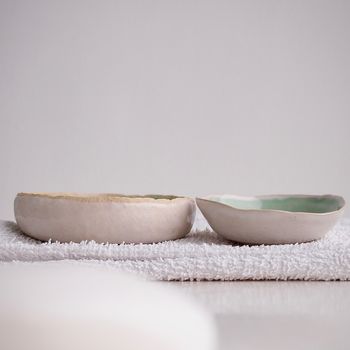 Handmade Turquoise Ceramic Soap Dish, 3 of 9
