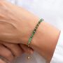 May Birthstone Emerald Bracelet, thumbnail 2 of 8