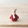 Tiny Felt Mouse In Knitted Jumper, thumbnail 7 of 9