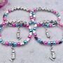 Personalised Mermaid Bracelet, Lobster Bracelet, thumbnail 11 of 11
