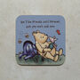 Winnie Friendship Coaster With Free Gift Card, thumbnail 8 of 8