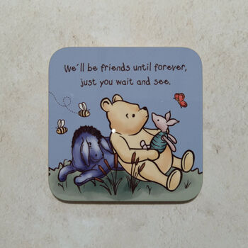 Winnie Friendship Coaster With Free Gift Card, 8 of 8