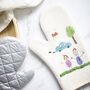 Personalised Child's Drawing Oven Mitt, thumbnail 5 of 8