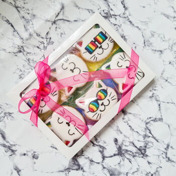 Cat Lover Biscuits Gift Box Fashion Edition, 9 of 10