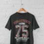 'Authentic Vintage 1975' 50th Birthday Gift T Shirt, thumbnail 3 of 8