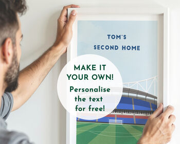 Contemporary Wimbledon Tennis Print Gift: Centre Court, 3 of 6