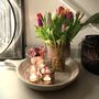 Silma Handmade Blush Pink Glass Vase, thumbnail 4 of 5