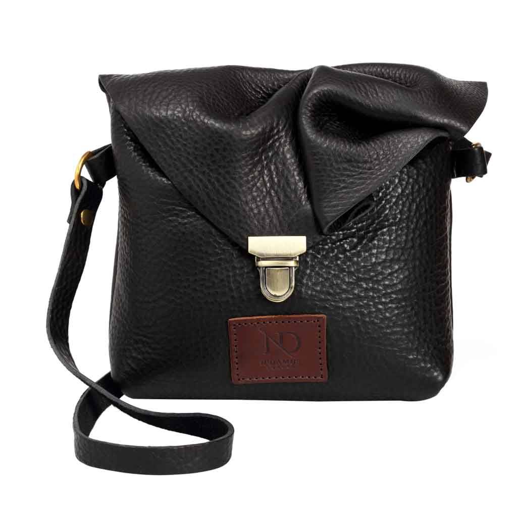 italian leather rose mini crossbody bag by n&#39;damus london | 0