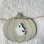 Boo Bunting Banner Halloween Wooden Party Garland, thumbnail 6 of 9