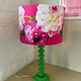 Fuchsia Bloom Lampshade, thumbnail 7 of 8