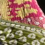 Recycled Pink Kantha Throw/Runner, thumbnail 4 of 4